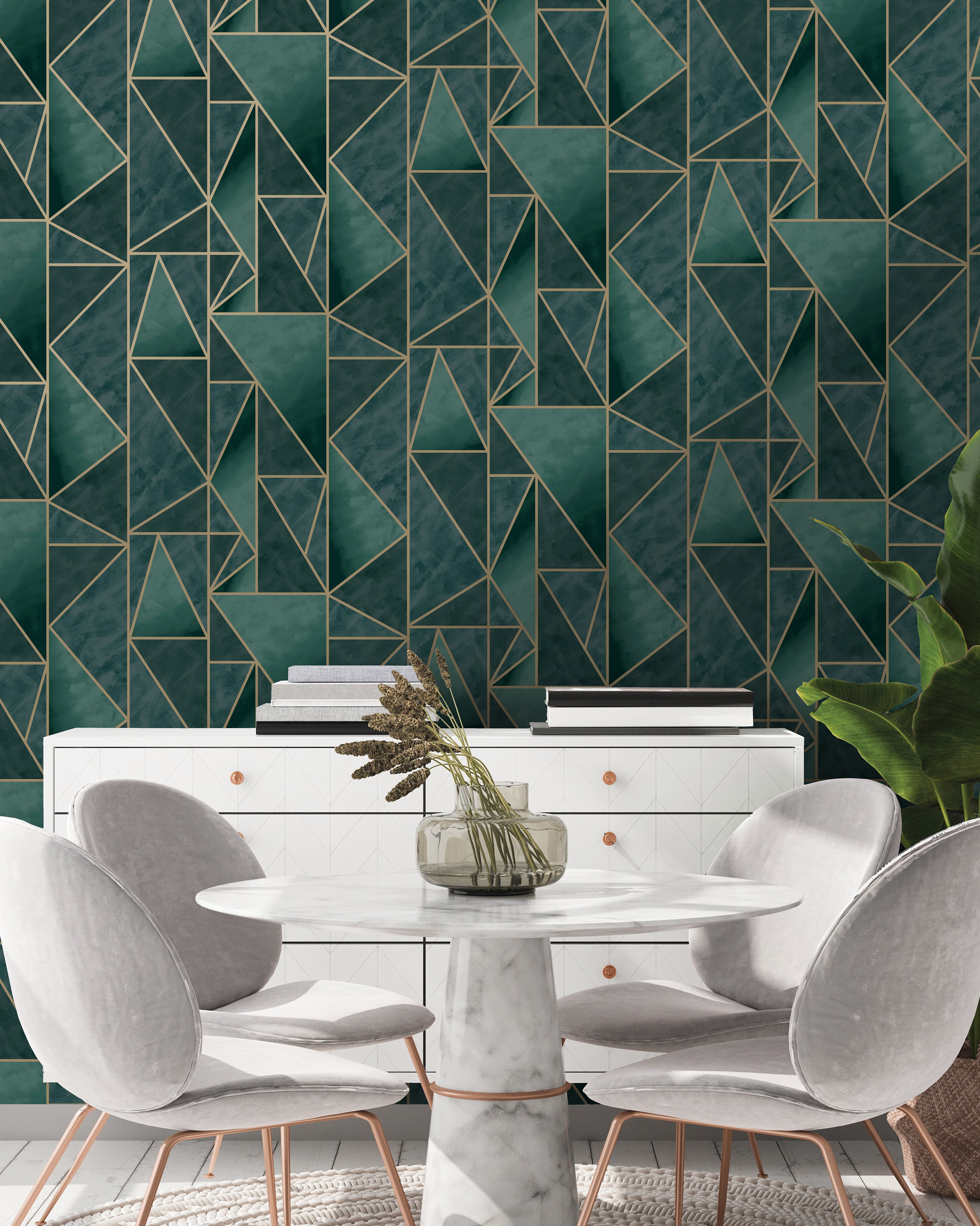Luxury Wallpaper Installation Project 1